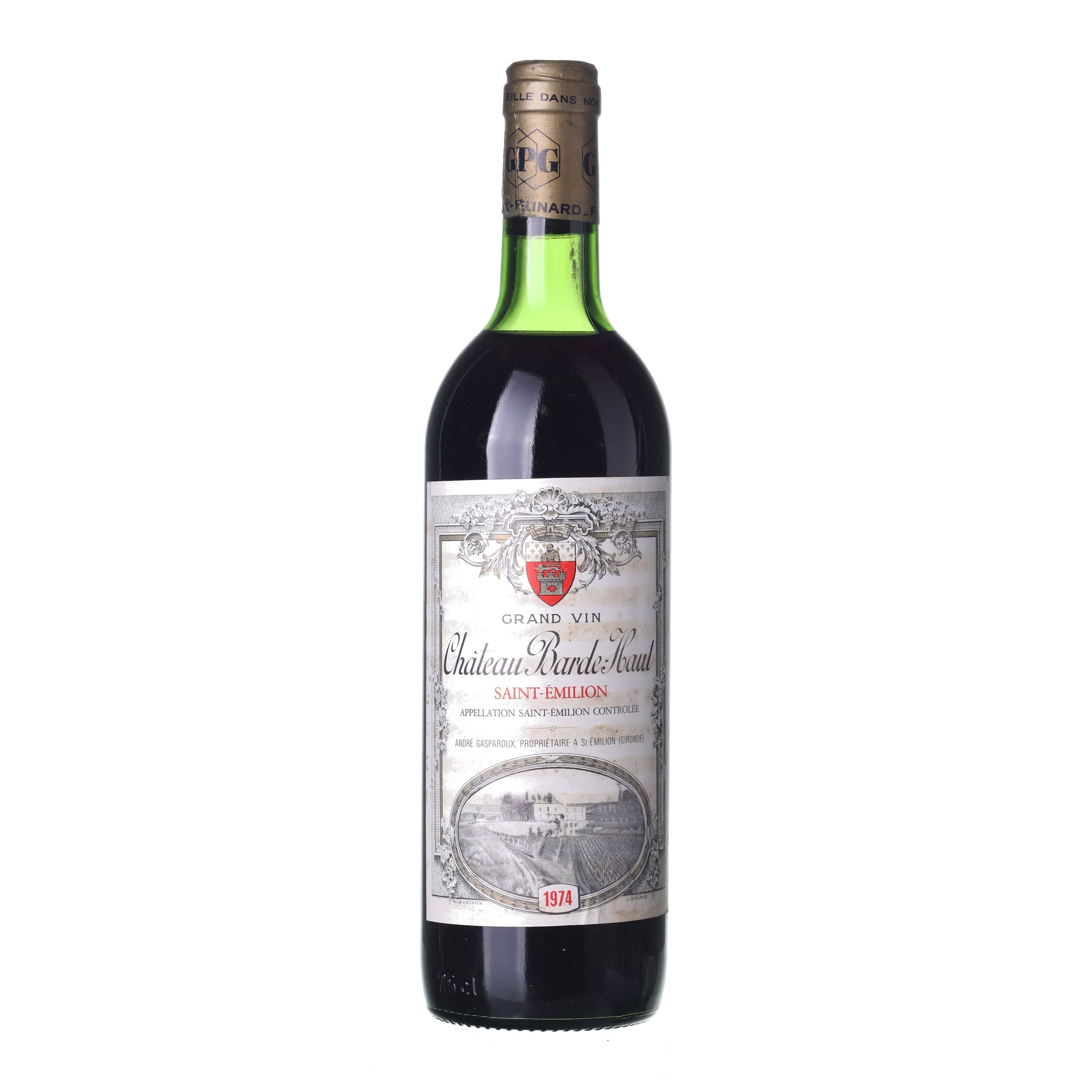 1974 Saint-Emilion Chateau Barde Haut | VIATEMPIA.SK