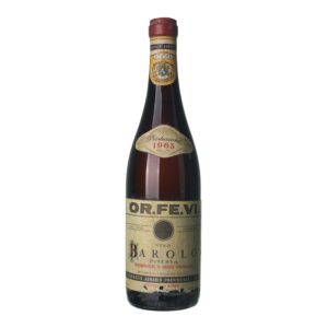 1965 Barolo Riserva Orfevi