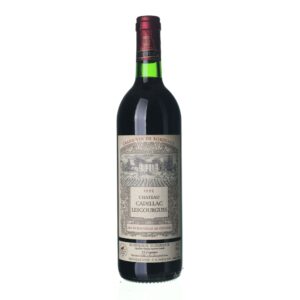 1992 Bordeaux Supérieur Chateau Cadillac Lesgourgues
