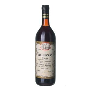 1981 Nebbiolo d´Alba Cerrato Giovanni